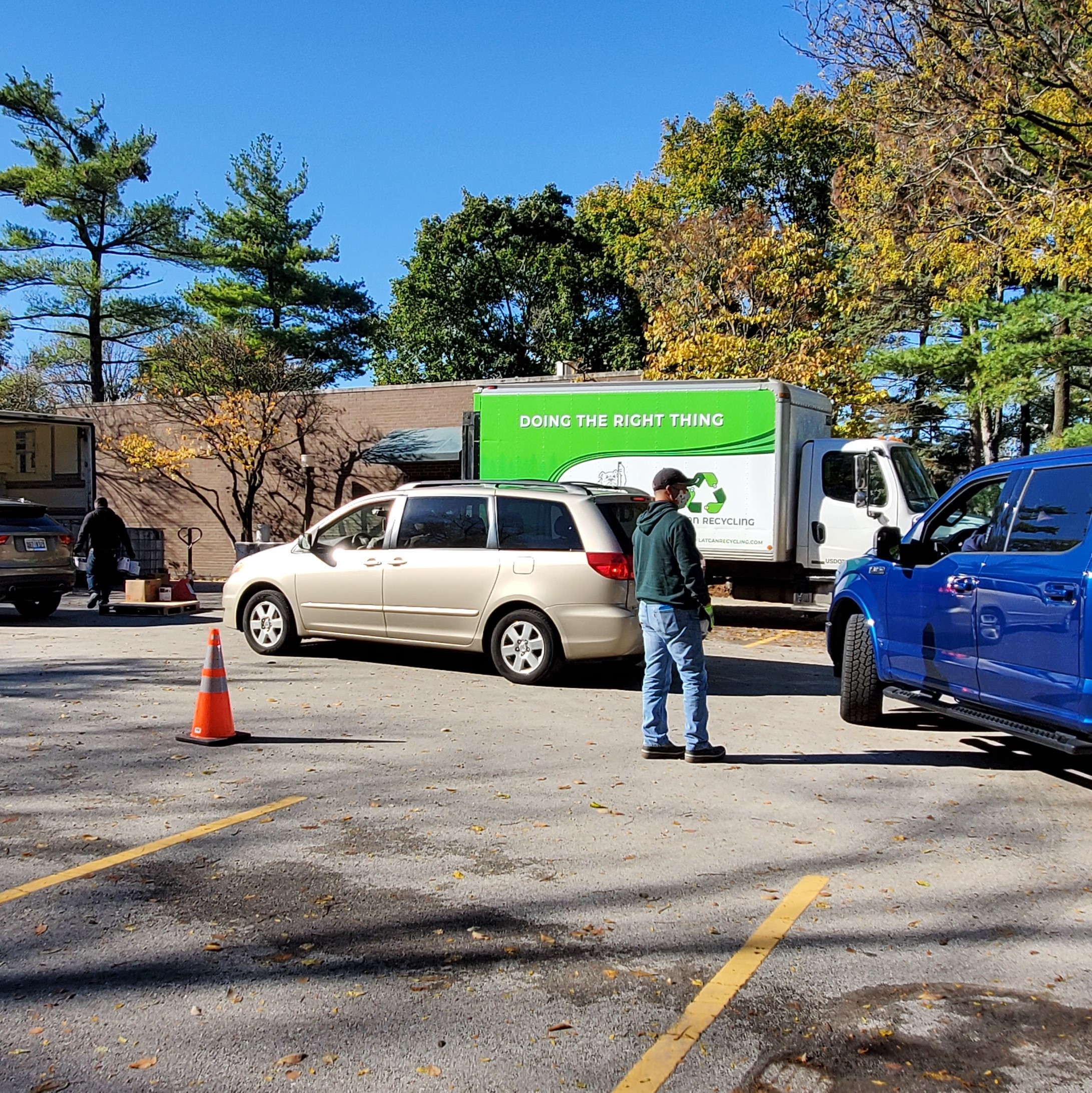 Latex Paint Recycling Event A Success Downers Grove Sanitary District   Paintrecycling 